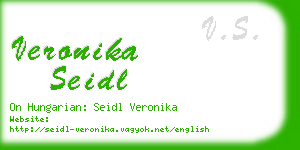 veronika seidl business card